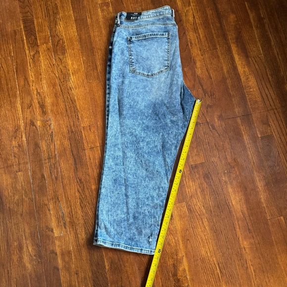 Kut From the Kloth Naomi Girlfriend Ankle Straight Leg Distressed Jeans - Picture 12 of 15